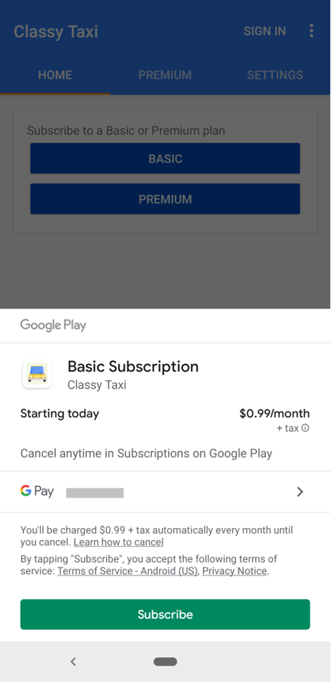 How to redeem a promo code in an Android device